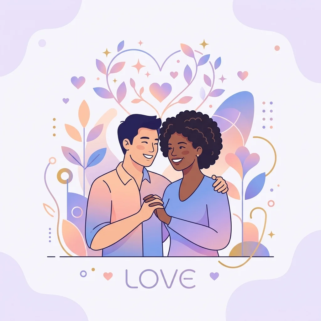 Twee mensen die een liefdevolle connectie maken op OnbeperktDaten.com